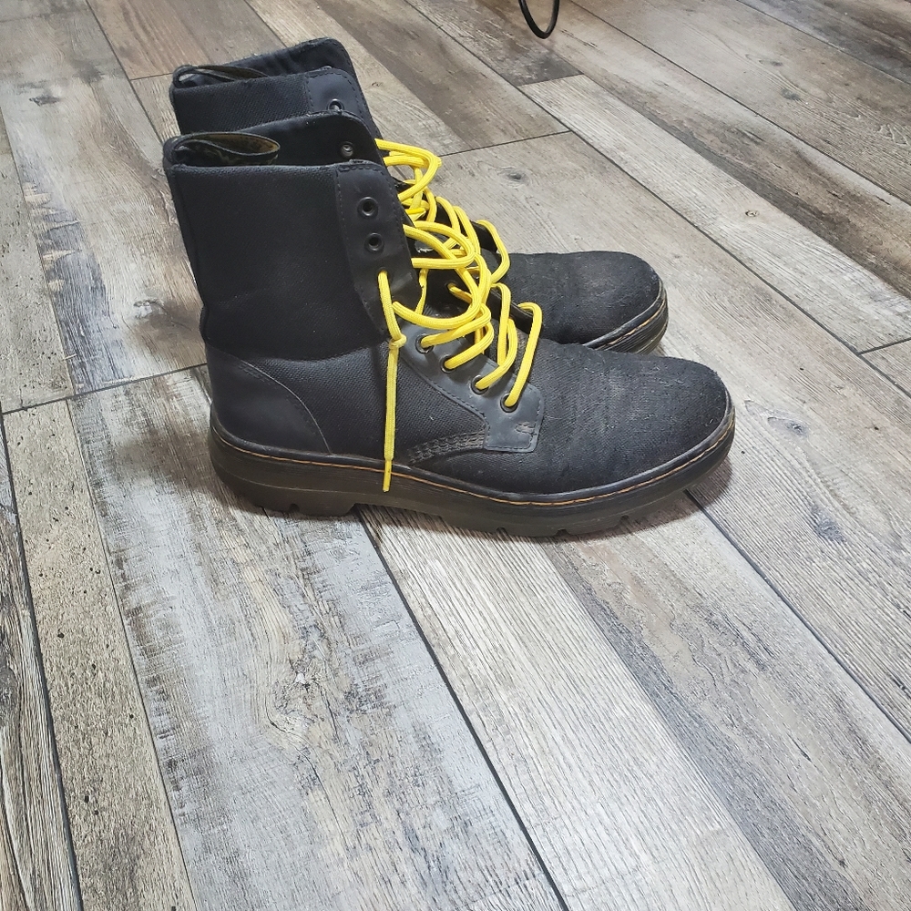 Dr. Martens black combs boots